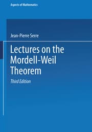 Cover von Lectures on the Mordell-Weil Theorem