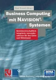 Cover von Business Computing mit Navision®-Systemen