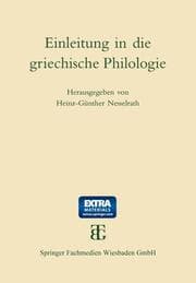 Cover von Einleitung in die griechische Philologie