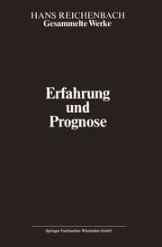 Cover von Erfahrung und Prognose