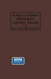 Cover von Lehrbuch der englischen Sprache