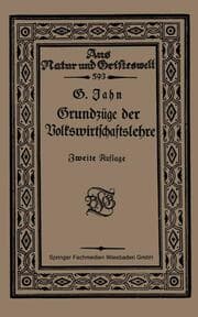 Cover von Grundzüge der Volkswirtschaftslehre