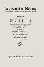 Cover von Goethe