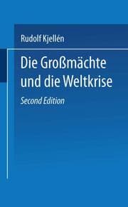 Cover von Die Großmächte und die Weltkrise