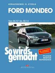 Cover von Ford Mondeo von 06/2007 bis 08/2014