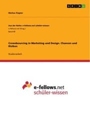 Cover von Crowdsourcing in Marketing und Design. Chancen und Risiken