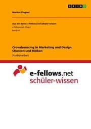 Cover von Crowdsourcing in Marketing und Design. Chancen und Risiken