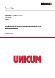 Cover von Die Historische Galerie im Maximilianeum. Die Krönungsszenen