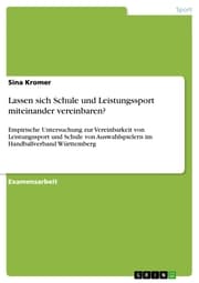 Cover von Lassen sich Schule und Leistungssport miteinander vereinbaren?