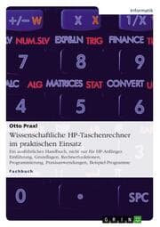 Cover von Wissenschaftliche HP-Taschenrechner im praktischen Einsatz