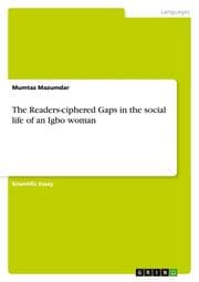 Cover von The Readers-ciphered Gaps in the social life of an Igbo woman