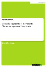 Cover von Controrisorgimento. Il movimento filoestense apuano e lunigianese