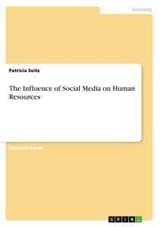 Cover von The Influence of Social Media on Human Resources
