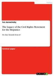 Cover von The Legacy of the Civil Rights Movement for the Hispanics