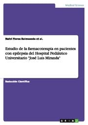 Cover von Estudio de la farmacoterapia en pacientes con epilepsia del Hospital Pediátrico Universitario 'José Luis Miranda'