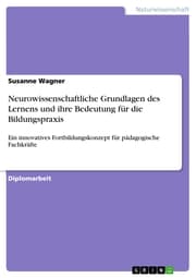 Cover von Neurowissenschaftliche Grundlagen des Lernens und ihre Bedeutung für die Bildungspraxis