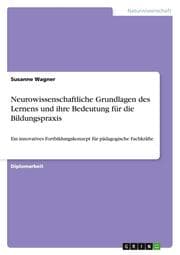 Cover von Neurowissenschaftliche Grundlagen des Lernens und ihre Bedeutung für die Bildungspraxis