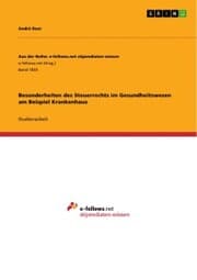 Cover von Besonderheiten des Steuerrechts im Gesundheitswesen am Beispiel Krankenhaus