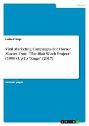 Cover von Viral Marketing Campaigns For Horror Movies From 'The Blair Witch Project' (1999) Up To 'Rings' (2017)