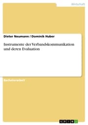 Cover von Instrumente der Verbandskommunikation und deren Evaluation