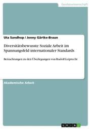 Cover von Diversitätsbewusste Soziale Arbeit im Spannungsfeld internationaler Standards