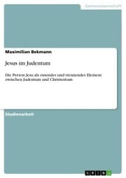 Cover von Jesus im Judentum