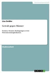 Cover von Gewalt gegen Männer