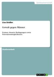 Cover von Gewalt gegen Männer