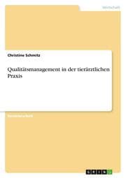 Cover von Qualitätsmanagement in der tierärztlichen Praxis