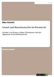 Cover von Grund- und Menschenrechte im Privatrecht