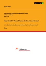 Cover von Adam Smith's View of Human Sentiment and Conduct