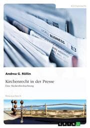 Cover von Kirchenrecht in der Presse
