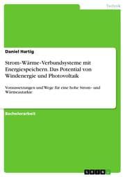 Cover von StromWärmeVerbundsysteme mit Energiespeichern. Das Potential von Windenergie und Photovoltaik