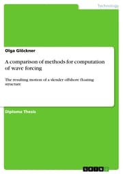 Cover von A comparison of methods for computation of wave forcing