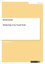 Cover von Marketing Case Study Tesla