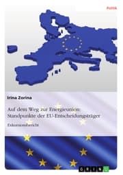 Cover von Auf dem Weg zur Energieunion: Standpunkte der EU-Entscheidungsträger