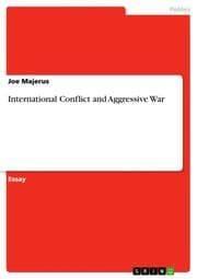 Cover von International Conflict and Aggressive War
