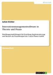 Cover von Innovationsmanagementsoftware in Theorie und Praxis