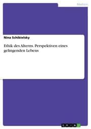 Cover von Ethik des Alterns. Perspektiven eines gelingenden Lebens