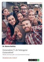 Cover von Generation Y als betrogene Generation?