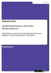 Cover von Qualitätssicherung in deutschen Krankenhäusern