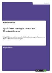 Cover von Qualitätssicherung in deutschen Krankenhäusern