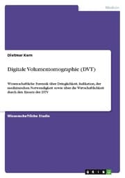 Cover von Digitale Volumentomographie (DVT)