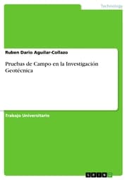 Cover von Pruebas de Campo en la Investigación Geotécnica