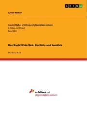 Cover von Das World Wide Web. Ein Rück- und Ausblick