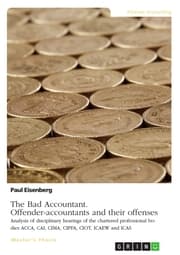 Cover von The Bad Accountant. Offender-accountants and their offenses