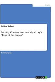 Cover von Identity Construction in Andrea Levy's 'Fruit of the Lemon'