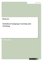 Cover von Task-Based Language Learning and Teaching