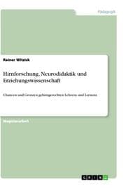 Cover von Hirnforschung, Neurodidaktik und Erziehungswissenschaft
