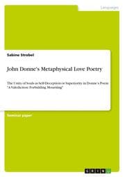 Cover von John Donne's Metaphysical Love Poetry